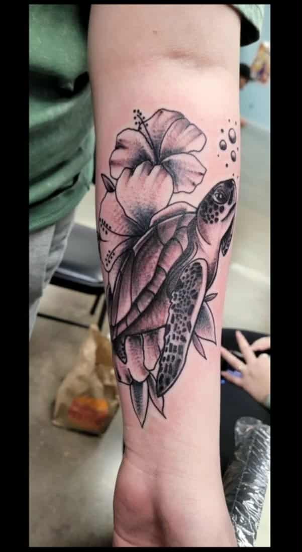 Illustrative tattoo by Seth Wood - Cursed Ink Society artistry